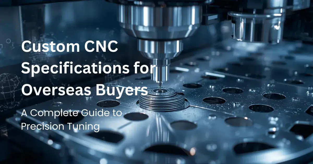 Yurtdışı Alıcılar için Özel CNC Spesifikasyonları: Hassas Ayarlama için Eksiksiz Bir Kılavuz
